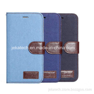 Jeans Leather Case for iPhone 6 Plus